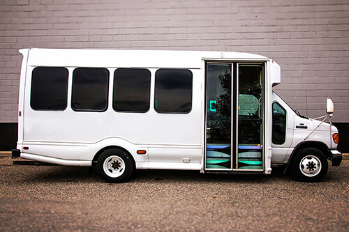 Limo bus rental in Milwaukee
